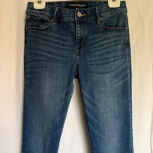 Express Performance Stretch Skinny Mid Rise Jean